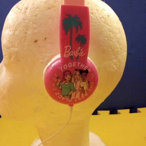 Barbie Kid safe headphones with mic - Picture 4 of 6